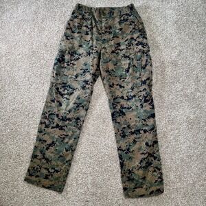 USMC MARPAT Woodland Digital Camo Cargo Pants Military‎ Tactical Trousers 29x30